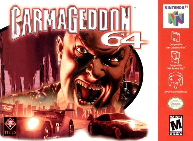 Carmageddon 64 (collant sur etiquette)