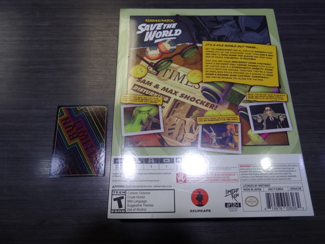 SAM AND MAX SAVE THE WORLD (NEW SEALED) - Image 3