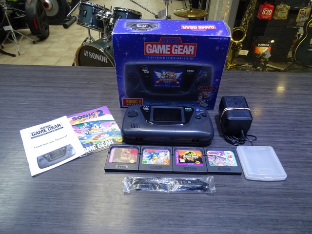 Console Game Gear Complet (CIB) + Acc + 4 jeux