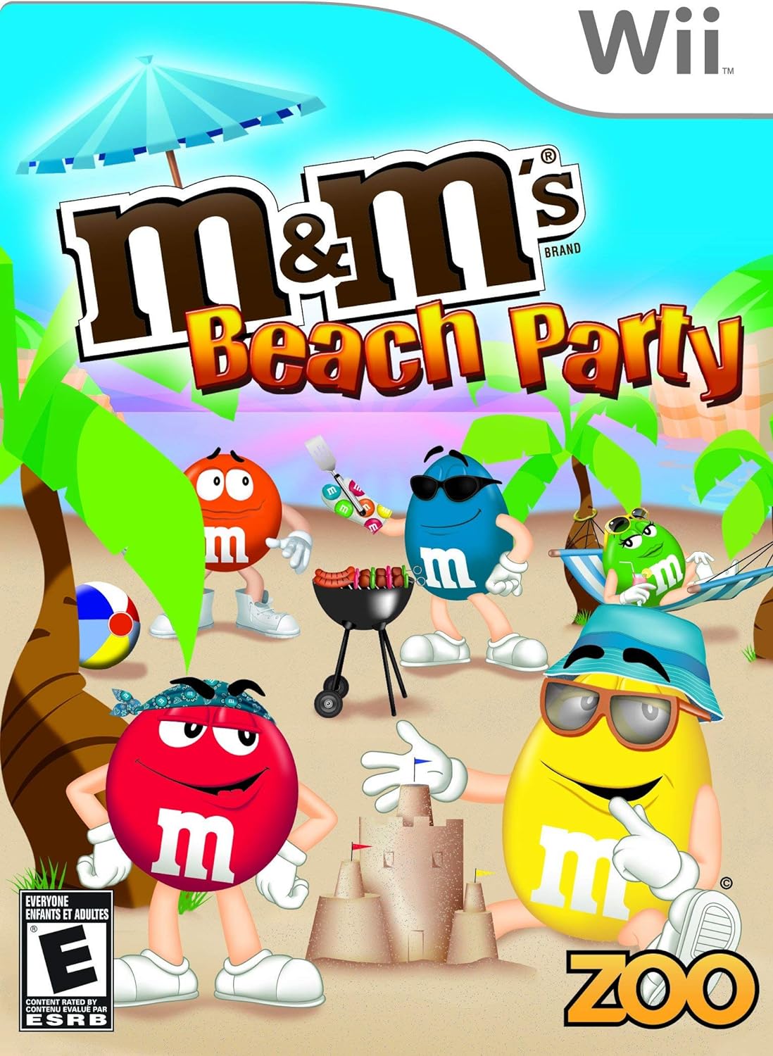 m&m s Beach Party