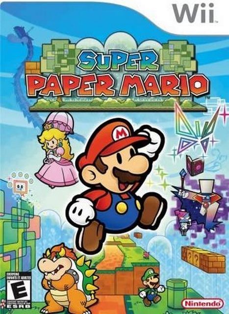 Super Paper Mario (Cover sleeve non original) %