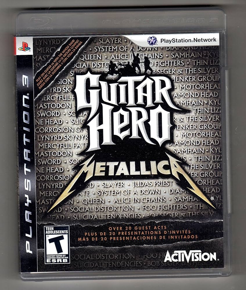 guitar hero metallica