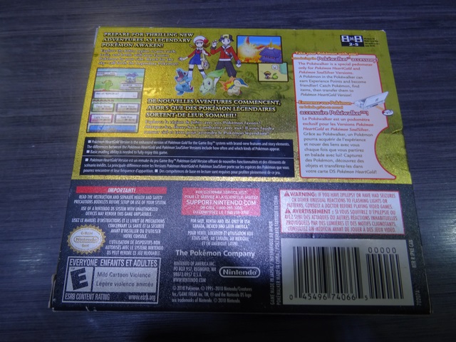 Pokemon Heartgold avec Pokewalker (complet) - Image 4