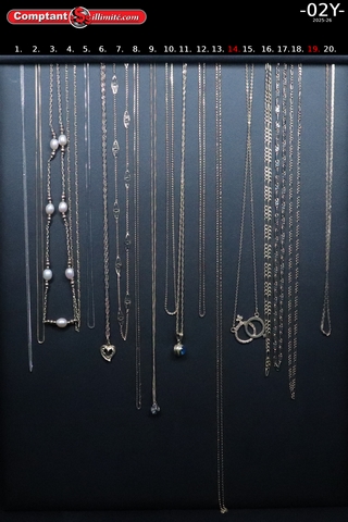 vaste sélection de chaine 02Y