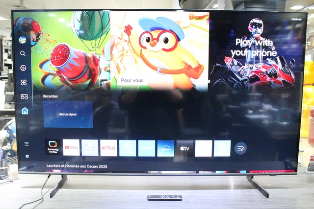 Téléviseur (TV) 55 po 4k intelligente (smart) (2024) + tc