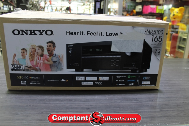 (165 Watts par canal) Amplificateur 7.1 +tc