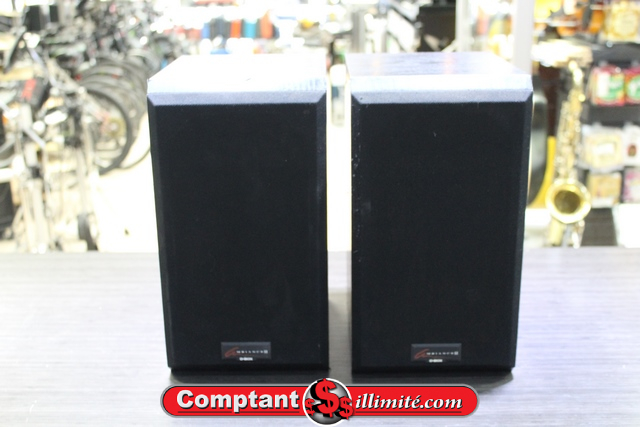 (100 Watts) Paire de haut parleurs Bookshelves