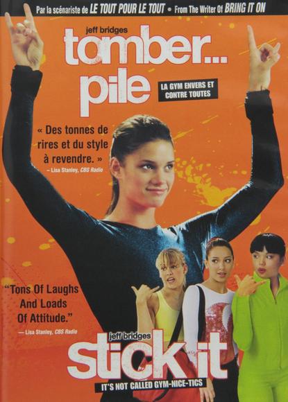 tomber  pile (stick it)