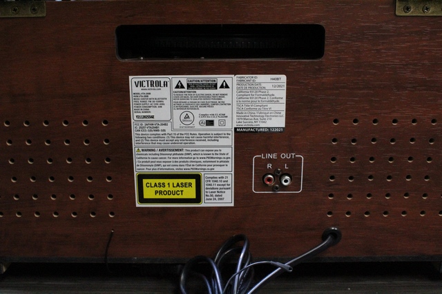 Mini Chaine CD Cassette et Vinyl ( lecteur cd  non fonc.) Prix en consequence - Image 4