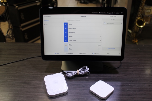 terminal square + 2 lecteur square  - Image 3