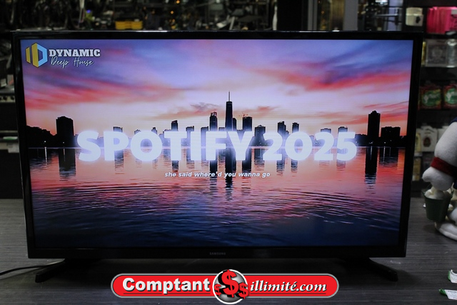 Téléviseur (TV) 32 po intelligente (smart) (2017) + tc