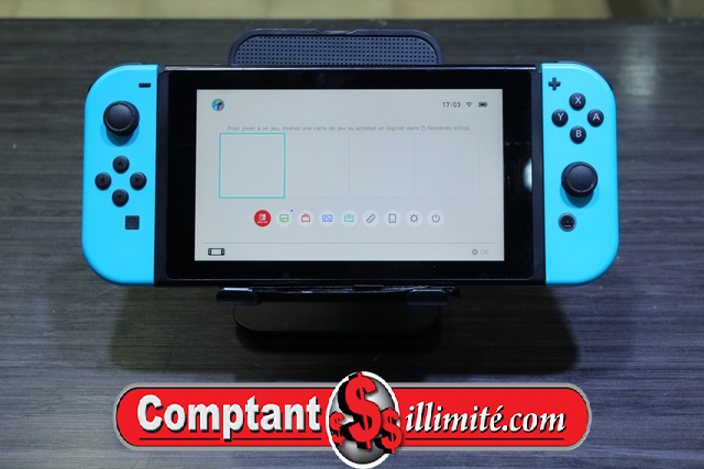 Console Nintendo Switch + acc (a plusieurs defauts esthetiques)