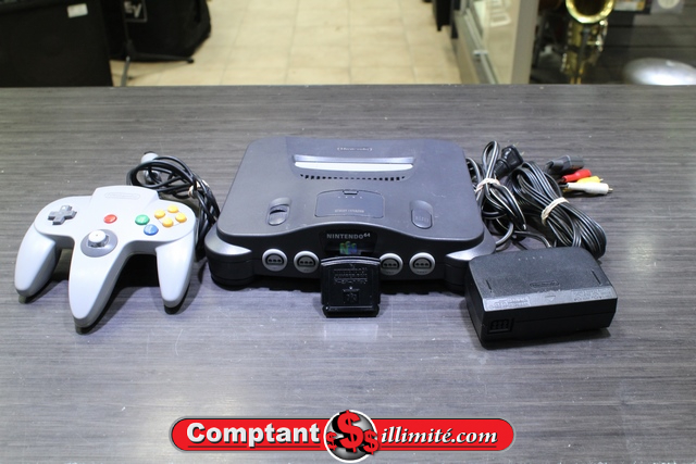 CONSOLE N64 + expansion pack +acc