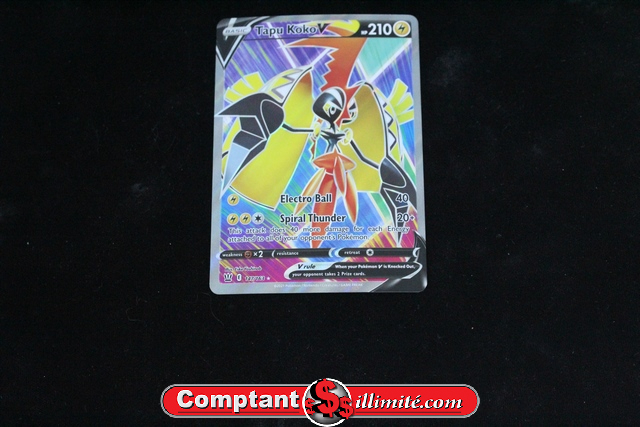 Carte Pokemon Tapu Koko V 147/163