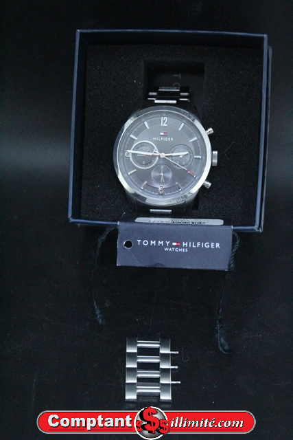montre tommy hilfiger maille metalique