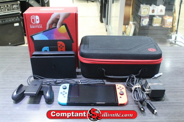Console Switch Oled Complete + valise