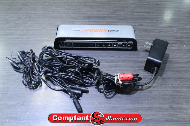 Multi-prise AC pour pédale (9v-12v)
