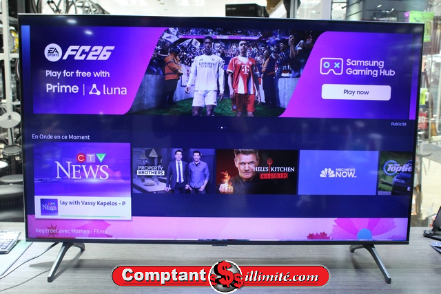 Téléviseur Intelligent Samsung 50 pouce +tc