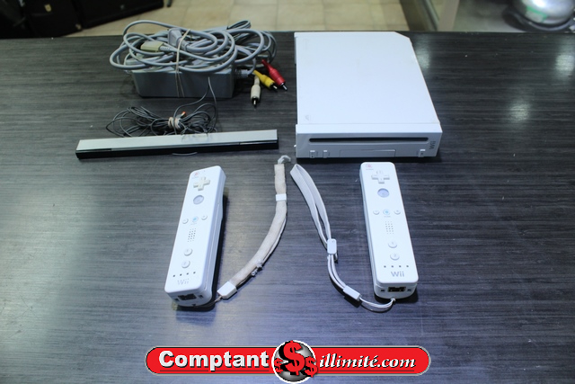 Console wii (2e manette) + acc