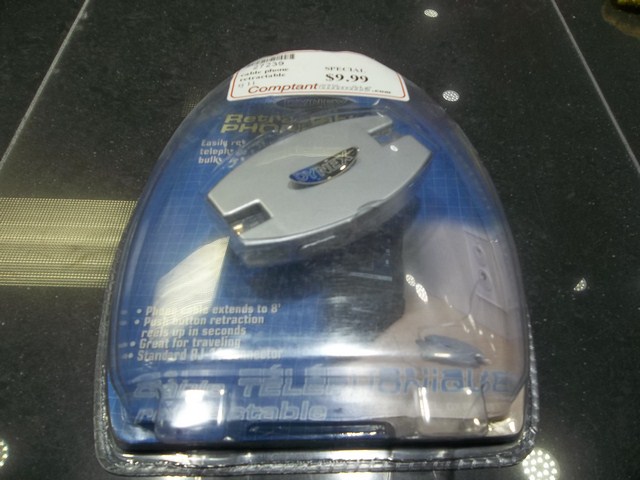 cable phone retractable