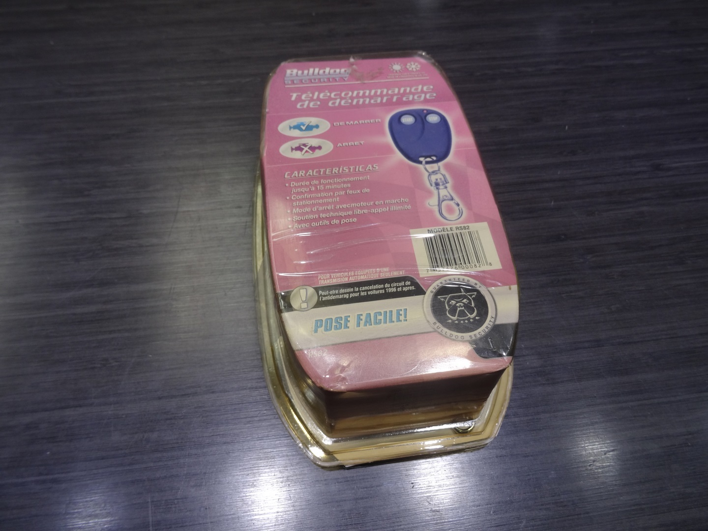 Demarreur a distance avec acc