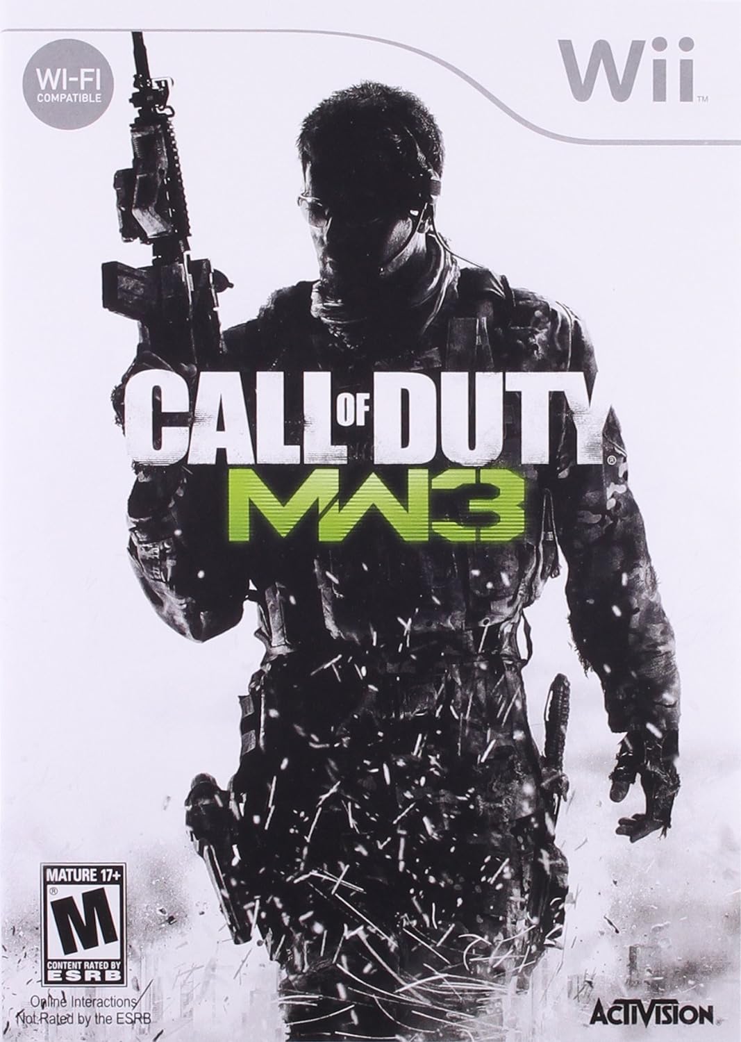 Call of Duty MW3 (sans livret) nintendo wii