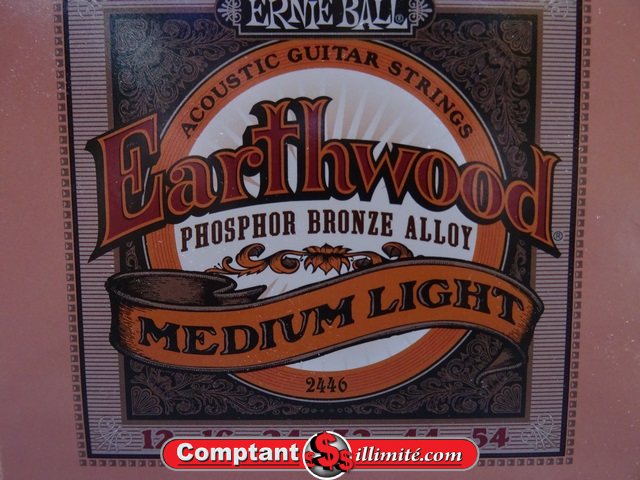 Corde de guitare acoustique (12-54) Ernie Ball 2446