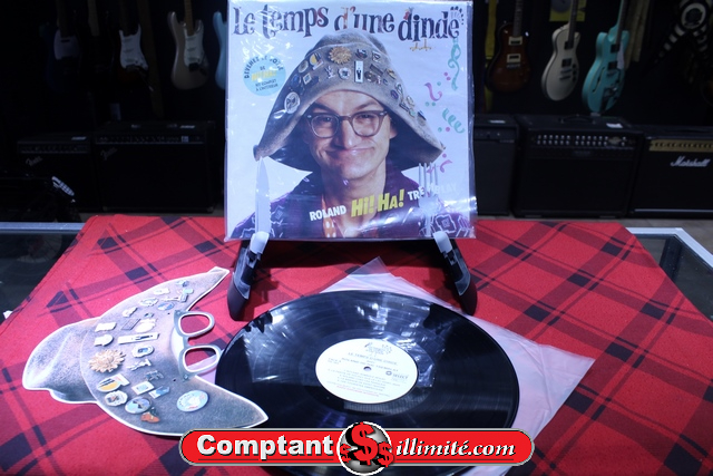 Roland HiHa Tremblay Le temps dune dinde vinyl Musique